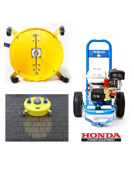 Pressure Washer Petrol with Patio Cleaner